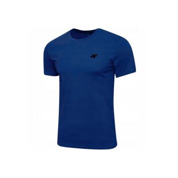 Tricou sport barbati  albastru - bumbac