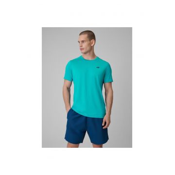 Tricou sport barbati  uscare rapida - turcoaz