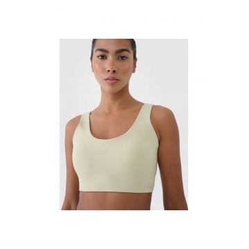 Bustiera de antrenament  elastan/sintetic - crem