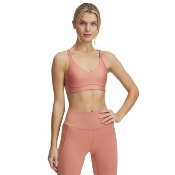 Bustiera sport cu burete Infinity 2.0 - Roz somon