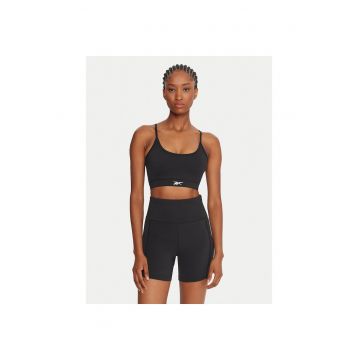 Bustiera sport dama  neagra - material elastic