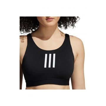 Bustiera sport  DRST 3S - poliester - negru -