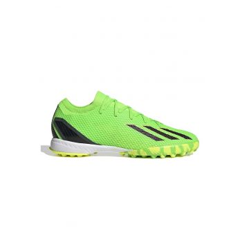 Ghete de fotbal X Speedportal.3 Turf - Negru/Verde fistic
