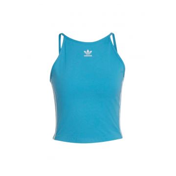 Maiou sport pentru dama -  Adicolor Classics - bumbac/elastan - Albastru