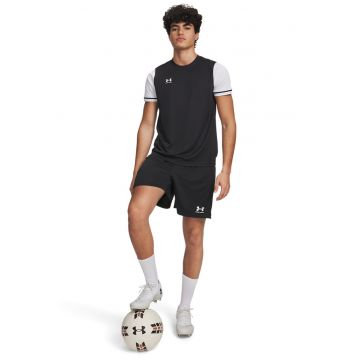 Pantaloni scurti pentru fotbal Chalenger Core - Alb/Negru