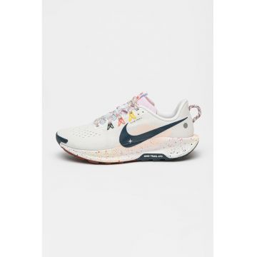 Pantofi ReactX Pegasus 5 pentru alergare pe teren accidentat - Negru/Piersica/Alb murdar