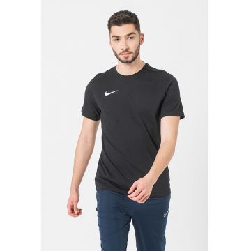 Tricou cu detaliu logo si tehnologie Dri-FIT pentru fotbal Park20 - Negru