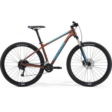 Bicicleta de munte pentru barbati Merida Big.Nine 100-2X Bronz/Albastru 2021