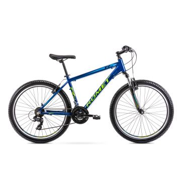 Bicicleta de munte pentru barbati Romet Rambler R6.0 Albastru/Lime 2022