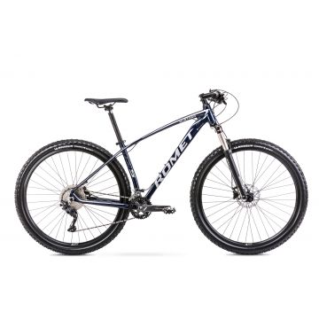 Bicicleta de Munte Romet Mustang M5 LTD Albastru/Argintiu 2022