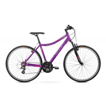 Bicicleta de Trekking pentru femei Romet Orkan D Violet/Roz 2022