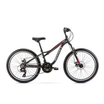 Bicicleta pentru copii Romet Rambler Fit 24 Grafit/Rosu 2022