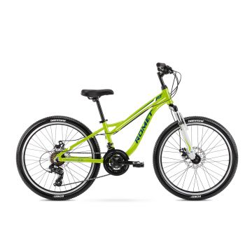 Bicicleta pentru copii Romet Rambler Fit 24 Verde/Albastru 2022 Bicicleta pentru copii Romet Rambler Fit 24 Verde/Albastru 2022