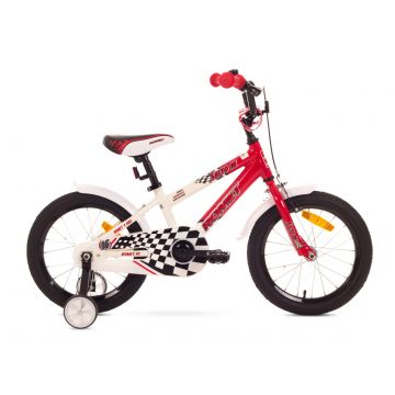 Bicicleta pentru copii Romet SALTO P 16 Alb-Rosu 2018 [Produs Buy Back]