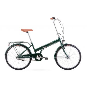 Bicicleta pliabila Unisex Romet Jubilat 1 Clasic Verde 2022 Bicicleta pliabila Unisex Romet Jubilat 1 Clasic Verde 2022