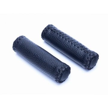 Mansoane din piele Romet model 004 Negru