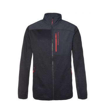 Mid Layer Barbati Protest Hammeren Full Zip Hoody Deep Ocean Bleumarin