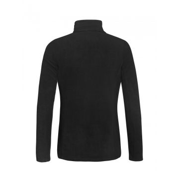 Mid Layer Femei Protest Mutez 1/4 Zip Top True Black Negru