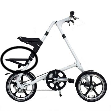 Strida- Portbagaj plastic Negru LT