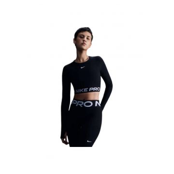 Bluza crop pentru fitness Dri Fit Pro