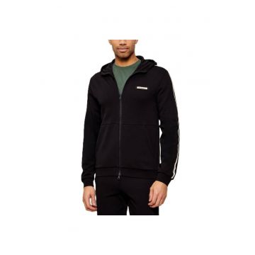 Bluza cu fermoar  TRAIN LOGO SERIES MAN HOODIE FZ CO PL TAPE-7M001480-AF12660-UC001