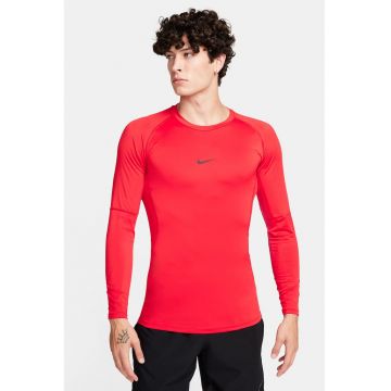 Bluza slim fit cu tehnologie Dri-FIT pentru fotbal - Coral