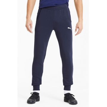 Pantaloni pentru fotbal Goal 23 - Alb/Bleumarin