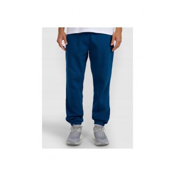 Pantaloni sport barbati -  poliester - turcoaz -