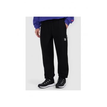 Pantaloni sport de barbati  bumbac - negru