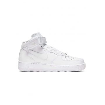 Pantofi sport  Air Force 1 Mid Rec 28175 - Alb