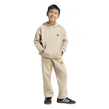 Trening din amestec de bumbac cu logo - Bej