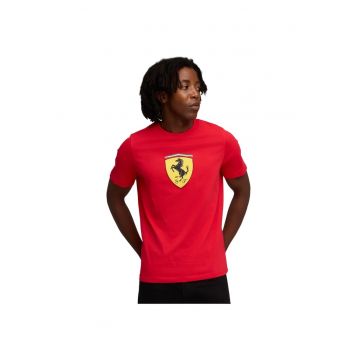 Tricou  Ferrari Sportswear Colored Shield 53320 - Rosu