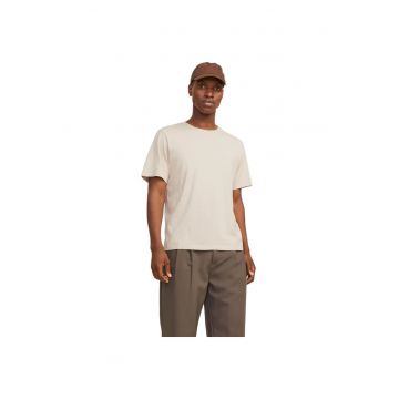 Tricou JACK &JONES Corp Logo Small Print 40290 - Bej