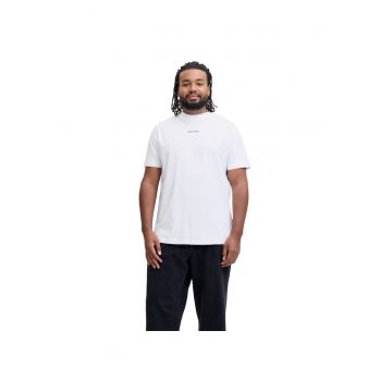 Tricou JACK &JONES Cover Script Back PLS 50192 - Alb