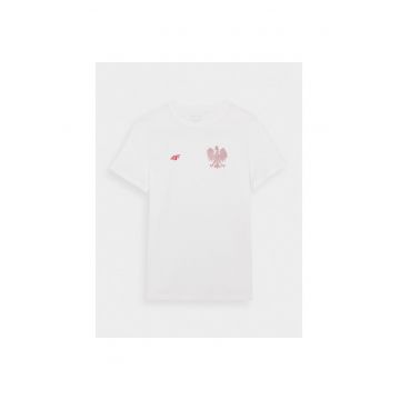 Tricou sport barbati  alb - bumbac -