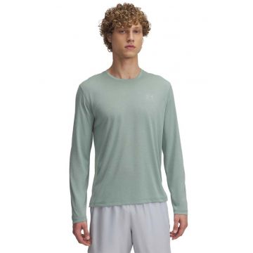 Bluza cambrata pentru alergare Launch - Verde menta