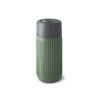 Cană de voiaj verde din sticlă 340 ml – Black + Blum