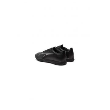 Ghete de fotbal barbati  304532399 - Piele ecologica - Negru - Negru