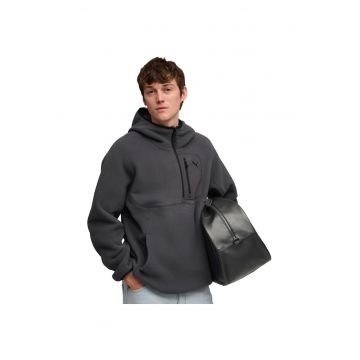 Hanorac barbati  tech Half Zip Hoodie - Gri