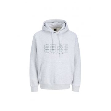 Hanorac JACK &JONES Fusion Branding Hood 49170 - Alb