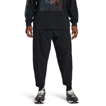 Pantaloni lejeri cu snur - pentru antrenament - Negru