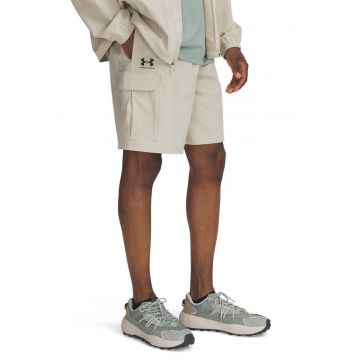 Pantaloni scurti cargo lejeri Vibe - Gri deschis