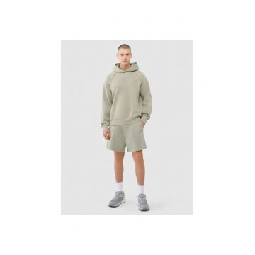 Pantaloni scurti unisex  olive - bumbac 80% - croiala supradimensionata - fara captuseala