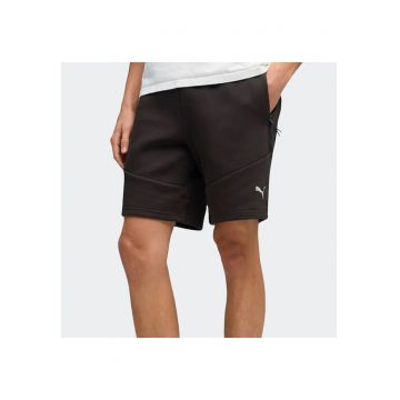 Pantaloni sport barbati -  EVOSTRIPE - bumbac si poliester - maro inchis