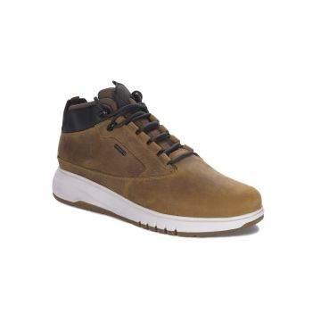 Pantofi sport barbati  U04APA000FFC2112 - Piele naturala - Maro