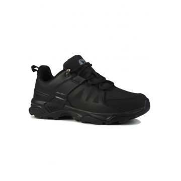 Pantofi sport trekking barbati  model XR6006 - negru - material sintetic - talpa cauciuc