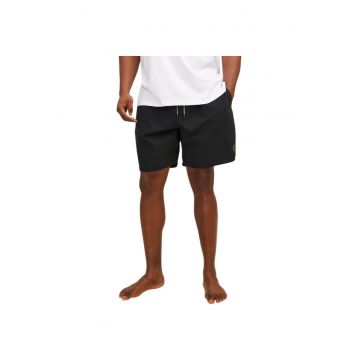 Short JACK &JONES Fiji Swim Solid SN PLS 41545 - Negru