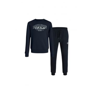 Trening JACK &JONES Makoto Sweat Set MP JNR 47908 - Albastru inchis