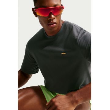 Tricou cu decolteu la baza gatului - pentru alergare Retro - Coral/Alb optic/Gri antracit