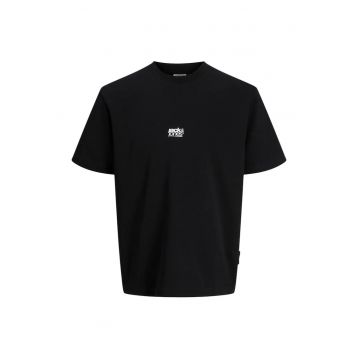 Tricou JACK &JONES Breeze Back Print 57573 - Negru